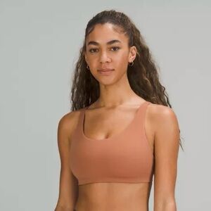 SOLD: Lululemon Wunder Train Bra, US 10 Tan